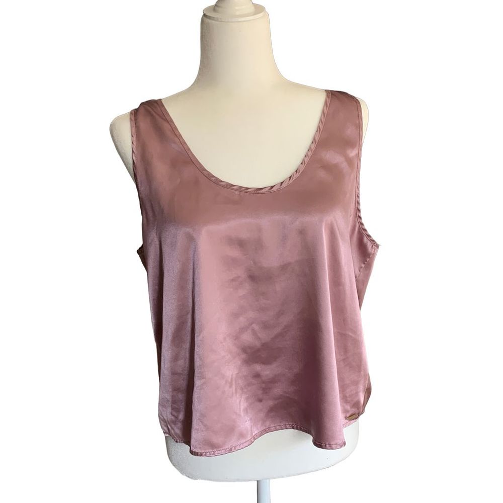 COZY ROZY Silky CAMI Pink size L